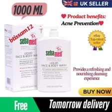 Image of Sebamed Liquid Face and Body Wash 1000Ml