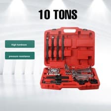 Image of 10 Ton Professinal Hydraulic Gear Jaw Puller Bearing Seperator Puller Set Kit