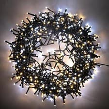 Image of Christmas Lights 2000LED Compact String Mains Multifunction Xmas Tree Home Decor