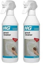 Image of HG Grout Cleaner, Ready-To-Use Tile Grouting 500 ml (Pack of 2), Multi 