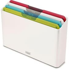 Image of Joseph Joseph Folio Icon 4pc White Chopping Board Set | 60228 | Box Opened