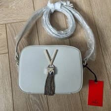 Image of Valentino Divina Shoulder/Crossbody Bag Grey BNWT Dust Bag Included