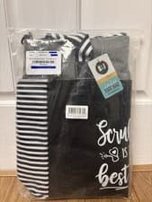 Image of Tote Bag-Perfect Gift Brooke Jess Designs Large Zippered Teacher Tote Bag