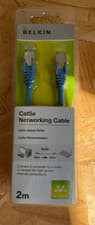 Image of Belkin 2m RJ45 Male to Male Fast CAT5e Snagless Patch Cable - Blue new