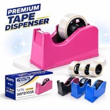 Image of DESKTOP OFFICE HEAVY DUTY .75KG TAPE DISPENSER SELLOTAPE CELLO TAPE PACK HOLDER