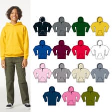 Image of Gildan Softstyle™ midweight fleece youth hoodie SF500B
