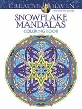 Image of Creative Haven Snowflake Mandalas Coloring Book by Marty Noble: New