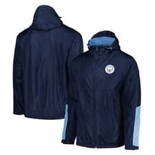 Image of Manchester City Core Shower Jacket - Navy - Mens