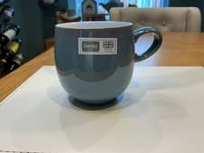 Image of DENBY AZURE SMALL CURVE MUG  STONEWARE TABLEWARE BRAND NEW WITH TAGS