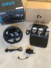 Image of Logitech G923 Steering Wheel & Pedals of Race TrueForce 1000 Hz - Xbox/PC