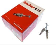 Image of Fischer  Self-Drill Plasterboard Fixings and Screws 100 Pack
