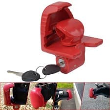 Image of High Security Hitch Lock Caravan Trailer Hitch Coupling Tow Lock Universal W/Key