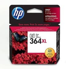 Image of PHOTO BLACK Genuine Original Ink Cartridge - HP 364 XL / 364XL CB322E CB322EE BN