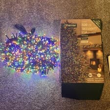 Image of Premier 1500 LED Multi-Action Tree Brights Christmas Lights Multi coloured READ