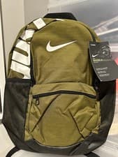 Image of Nike Brasilia Medium Training Backpack BA5329 -399 Olive/Black/White