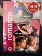 Image of I Want Romance - License To Wed/Lucky You/No Reservations (DVD, 3-Disc ) New