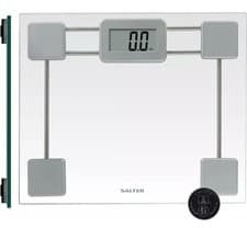 Image of Salter 9081 SV3R Digital Bathroom Scale, Compact Electronic Body Weight Scales,