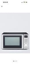 Image of John Lewis Air Fryer Freestanding Microwave 26L - Black/Steel NEW