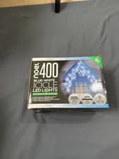 Image of Noel 400 Blue-White Icicle LED Lights.
