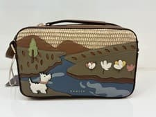 Image of Brand New Radley Spring Daze - Small Ziptop Crossbody Bag - Cognac - RRP £219