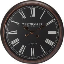 Image of Extra Large Roman Numeral Traditional Wall Clock 76cm (30") | Various Styles
