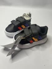 Image of Adidas Grand Court 2.0 CF Shoes Kids Baby Sneakers Black White Infant Size 5 1/2