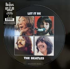 Image of The BEATLES LP Let It Be PICTURE DISC Limited Edition New SEALED IN STOCK
