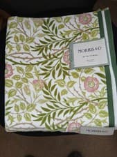 Image of NEW WILLIAM MORRIS "SWEET BRIAR" 100% COTTON VELOUR BATH TOWEL