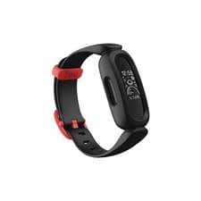 Image of Fitbit Ace 3 Activity Tracker for Kids 6+ One Size Black Racer Red