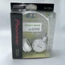 Image of Pioneer SE-MJ511-W Street Move Wired Headphones (Over The Ear)- White - (Sealed)