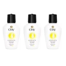 Image of Olay Day Fluid Complete Lightweight SPF15 Normal / Oily 100ML x 3