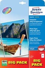 Image of Avery Zweckform 2572-50 Superior Inkjet Photo Paper High-Gloss A4 200 g 50 Sheet
