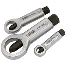 Image of Draper 55108 Nut Splitter Set 9 - 22mm 3 Piece