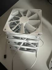 Image of NZXT F120 RGB Core 120mm PWM Case Fans – White (RF-012CR-WT) x4