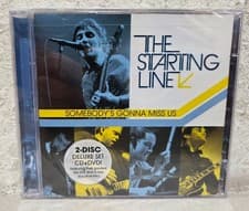 Image of SEALED The Starting Line Somebody's Gonna Miss Us CD DVD Set 2009 Pop Punk