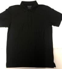 Image of NEW never been worn Gildan dry blend black polo shirt in Medium (G17)