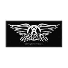 Image of AEROSMITH logo 2020 WOVEN SEW ON PATCH official merchandise TYLER PERRY