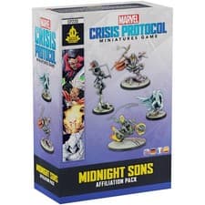 Image of Marvel Crisis Protocol: Midnight Sons Affiliation Pack - Brand New & Sealed