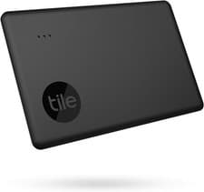 Image of Tile Slim (2022) Bluetooth Item Finder - 60m Finding Range - Black