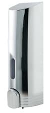 Image of Euroshowers Tall Round Wall Mounted Liquid Soap / Shower / Shampoo Dispenser