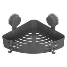 Image of 2 Pcs Bathroom Storage Rack Corner Basket Shelf Baskets Triangular