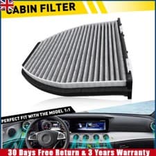 Image of 1Piece Pollen / Cabin Filter fits MERCEDES C220 2.1D 2.2D 07 to 14 A2128300118