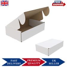 Image of POSTAGE SHIPPING BOXES SINGLE WALL HARD CARDBOARD MAILING SHIPPING 200x120x50MM