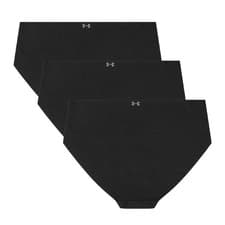 Image of UNDER ARMOUR Women's Hipster, 3-Pack - Pure Stretch No Show Hipster, Briefs