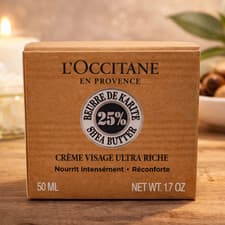 Image of L'Occitane Shea Ultra Rich Face Cream 50ml Luxury Skincare Brand New Sealed