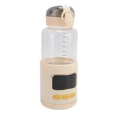 Image of Portable Bottle Warmer Adjustable Temperature Rechargeable Cordless Baby Mil HOT