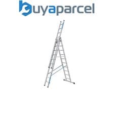 Image of Zarges 41536 Skymaster Trade Combination Ladder 3-Part 3 x 6 Rungs ZAR41536