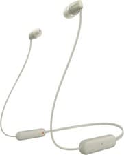 Image of Sony Wireless Bluetooth In-Ear Earphones Built-in Microphone Taupe WI-C100