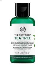 Image of The Body Shop Tea Tree Skin Clearing Facial Wash 60ml Travel Size Purifying Oil