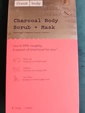 Image of frank body Charcoal Body Scrub + Mask 140g